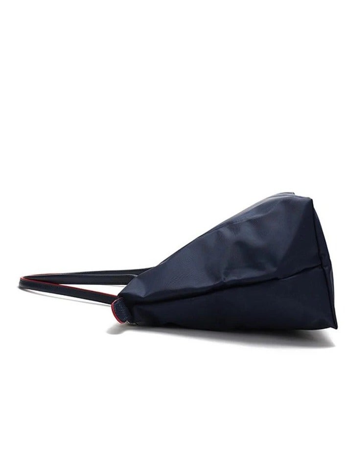 Longchamp Le Pliage Large Shoulder Strap Women's 70th Anniversary Fashionable and Versatile Large Cosmetic Bag, Handbag, Shoulder Bag - Image 5